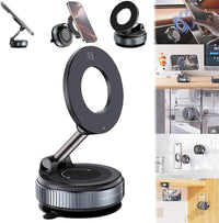 GLOWER STEPS MagGrip 360° 📱 – Strong Magnetic Phone Holder, Mounts Anywhere GLOWER STEPS
