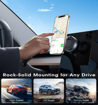 GLOWER STEPS MagGrip 360° 📱 – Strong Magnetic Phone Holder, Mounts Anywhere GLOWER STEPS