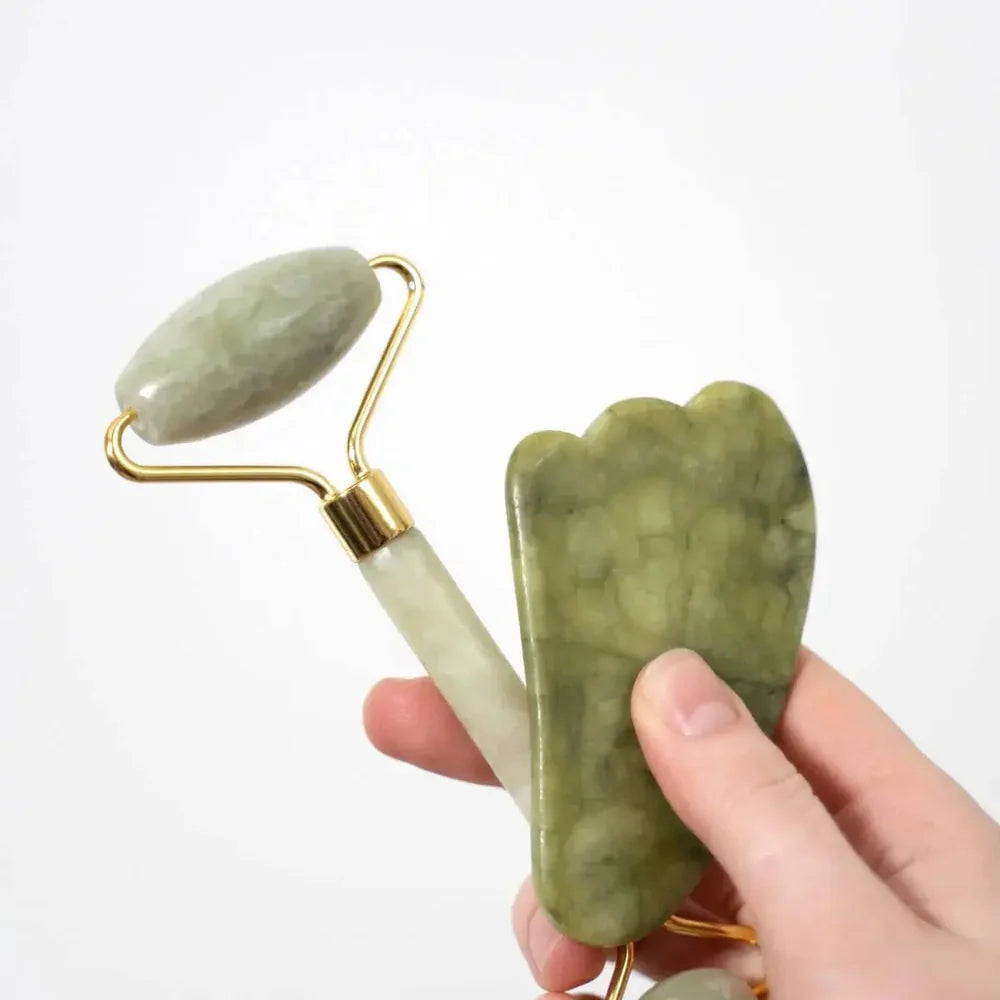Glow & Balance™ Healthy Crystal Facial Roller Skin 💎